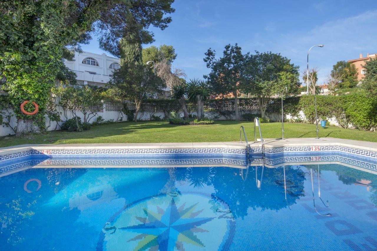 Shiny Studio With Pool & Carihuela Beach At 500M Torremolinos Esterno foto